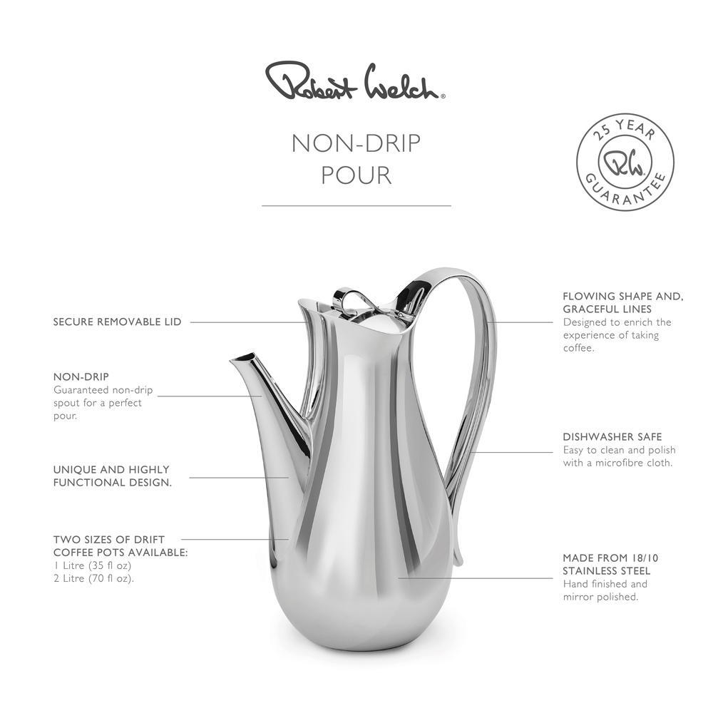 Robert Welch Drift Coffee Pot 1L